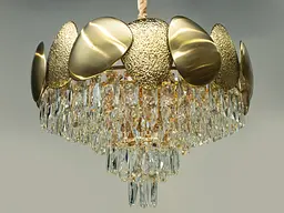 Сучасна кришталева люстра в стилі модерн Diasha 21801-500G - мініатюра 2