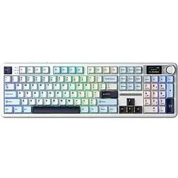 Клавіатура Aula F108 Pro Reaper Switch USB/Bluetooth/2.4G White (6978080501318)