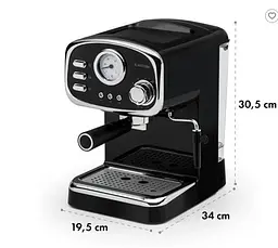 Кавоварка Klarstein Espressionata Gusto 1100W 15 бар (10033209) - мініатюра 7