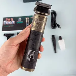 Тример VGR V-296 з LED-дисплеєм 4 насадки (44952-V-296_483) - мініатюра 3