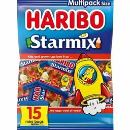 Желейні цукерки Haribo Starmix Mini 375 г(5012035956400)