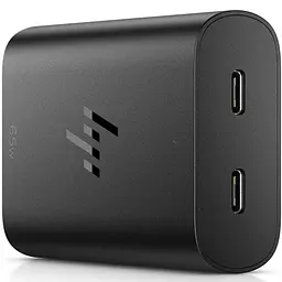 Адаптер для ноутбука HP 65W GaN USB-C LC, чорний - мініатюра 4