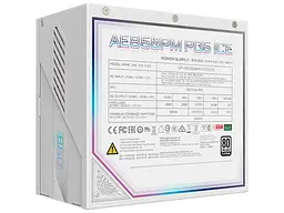 Блок живлення Gigabyte AORUS Elite P850W Ice (GP-AE850PM PG5 ICE) - мініатюра 4