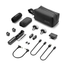 Мікрофон Boya Magic-02 Type-C/Lightning Black (Magic-02) - мініатюра 2
