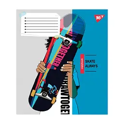 Зошит Yes Skate is always А5 60 аркушів лінія (767816), в асортименті - мініатюра 3