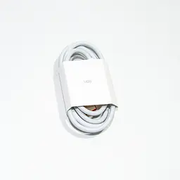 Кабель для заряджання телефону USB to Type C 95 см, шнур usb type c білий - мініатюра 2