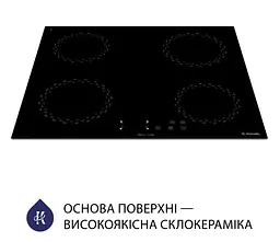 Варильна поверхня Minola MI 6038 KBL - мініатюра 3