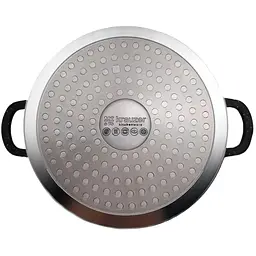 Кастрюля Krauzer кована з кришкою 24х10.5 см 4.5 л (77080) - мініатюра 3