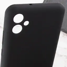 Чохол Silicone Cover Lakshmi Full Camera (AAA) для Samsung Galaxy A05 Чорний / Black - мініатюра 6