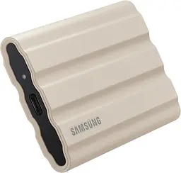 Накопичувач SSD Samsung SSD 2.5" USB 1.0TB T7 Shield Beige (MU-PE1T0K/EU) - мініатюра 3