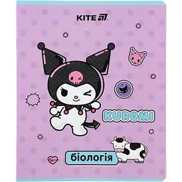 Набір зошитів Kite Kuromi Біологія предметний 48 аркушів в клітинку (HK25-240-7)