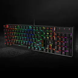 Механічна клавіатура Redragon K556 RGB 104 клавіші Red Switch Hot-Swap, англійська розкладка - мініатюра 8