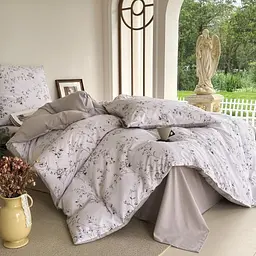 Постельное белье евро из фланели Colorful Home Print 5 22059 200х230 см