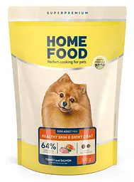 Корм для собак малих порід Home Food з індичкою та лососем 0,7кг