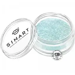 Слюда Sinart Make-Up With Passion тон 138 (Gold Blue Lime) 1 г - мініатюра 2