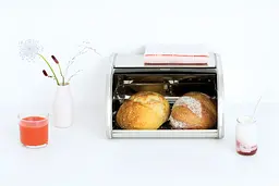 Хлібниця Brabantia Roll Top Bread Bin, 31,6 x26,5х17,3 см, сріблястий (339585) - мініатюра 5