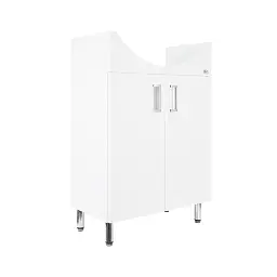 Тумба ПіК Kraft Декор Т1 + раковина Arteco 55 см Білий 30412 - мініатюра 4