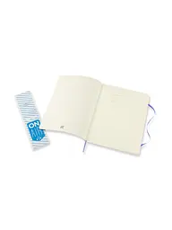 Записник Moleskine Classic великий, Лінійка Блакитна Гортензія М'який (QP621B42) - мініатюра 3