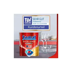 Таблетки для посудомийних машин Somat Excellence 5-в-1 20 шт. (9000101808384) - мініатюра 8