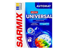 Пральний порошок SARMIX 300 г авт/руч Active Universal
