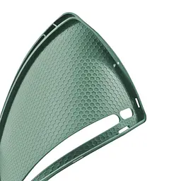 Чохол SlimTPU S-Pen holder Samsung Galaxy Tab S10 FE 10.9/S9/S9 FE 11" Темно-зелений - мініатюра 6