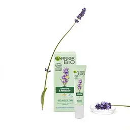 Антивіковий крем для шкіри навколо очей Garnier Bio з екстрактом лавандину, 15 мл (C6308100) - мініатюра 3