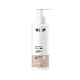 Гель для вмивання для всіх типів шкіри Pure Skin Cleansing Gel RE.CARE 200 мл