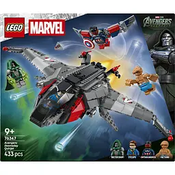 Конструктор LEGO Super Heroes Marvel Месники: Судний день Квінджет 433 ел. (76347)
