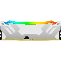 Модуль пам'яті для комп'ютера DDR5 32GB (2x16GB) 8000 MHz Renegade RGB White XMP Kingston Fury (ex.HyperX) (KF580C38RWAK2-32) - мініатюра 3