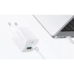 Зарядний пристрій Anker PowerPort 323 33W USB-C + USB-C White (A2331G21) - мініатюра 2