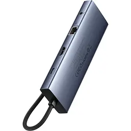 USB-хаб Baseus UltraJoy Series 10-Port Space Grey (B0005280C811-00) [167342] - мініатюра 3