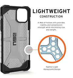 Чохол прозорий протиударний UAG Plasma (Original) 111703115050 для iPhone 11 Pro (5.8") Ash - мініатюра 2
