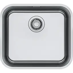 Кухонна мийка Franke Smart, нерж.сталь, прямокутник, без крил, 480х450мм, чаша - 1, накладна, SRX 110-45, нерж полірів.