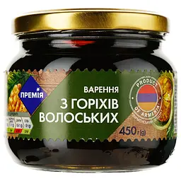 Варення Премія з волоських горіхів, 450 г (882492)