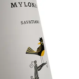 Вино Mylonas Savatiano PGI Attiki біле сухе 0.75 л - мініатюра 3