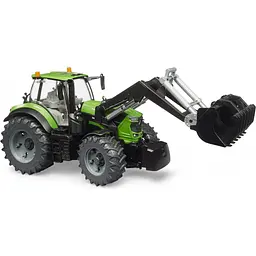 Машинка іграшкова Bruder Трактор Deutz 8280 TTV з переднім навантажувачем (03161) - мініатюра 4