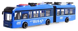 Іграшка CARS S Трамвай блакитний 1:16 (CJ-4358578) (7120437) - мініатюра 3