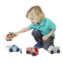 Ігровий аварійний набір Melissa&Doug Транспорт (MD19285) - мініатюра 6