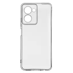 Прозрачный чехол для Realme C33 с защитой камеры, тонкий, силиконовый, бесцветный, ударопрочный, противоударный бампер с закрытой камерой, ArmorStandart (ARM65763)