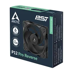 Кулер до корпусу Arctic P12 PRO REVERSE BLACK (ACFAN00331A) - мініатюра 6