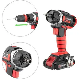 Дриль-шуруповерт Intertool WT-0317 18V 2x2Ah [89140] - мініатюра 7