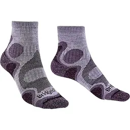 Шкарпетки Bridgedale Trail Sport LW T2 ¾ Crew Wmn Heather/Damson S (1053-710610.814.S)