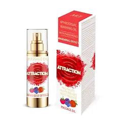 Розігрівальна масажна олія з феромонами Mai Pheromon Massage OilRed Fruits (30 мл)