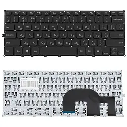 Клавіатура для ноутбука DELL (Inspiron: 3137) rus чорний без фрейма