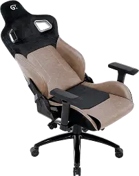 Геймерське крісло GT Racer чорне з коричневим (X-2420 Black/Brown) - мініатюра 8