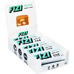 Уцінка. Набір протеїнових батончиків Fizi Peanut + Cacao 10 шт. 