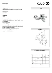 Змішувач для ванни Kludi Bozz 386910576 - мініатюра 3