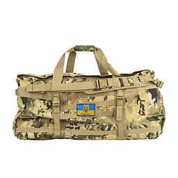 Тактична дорожня сумка Solve MOLLE cargo bag large 105л  -KT6002606- Мультикам - мініатюра 1