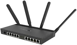 Маршрутизатор Mikrotik RB4011iGS+5HacQ2HnD-IN+L5-10xGigabit port router with a Quad-core 1.4Ghz C (RB4011iGS+5HacQ2HnD-IN) - мініатюра 3