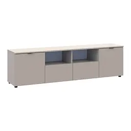 Комод Doros Рон 4 2 фасади 2 шухляди Кашемір 180х38х50 (41516046) - мініатюра 6